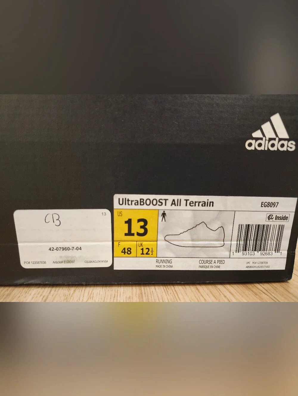 NEW Adidas 2019 UltraBoost All Terrain Shock Red Running Shoes Men's Size 13
